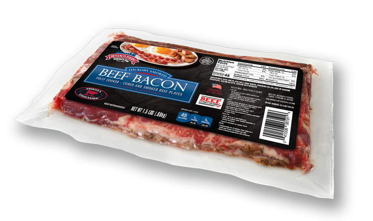 Devanco 1.5 lbs beef bacon