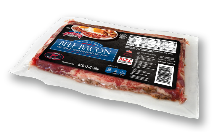 Devanco 1.5 lbs beef bacon